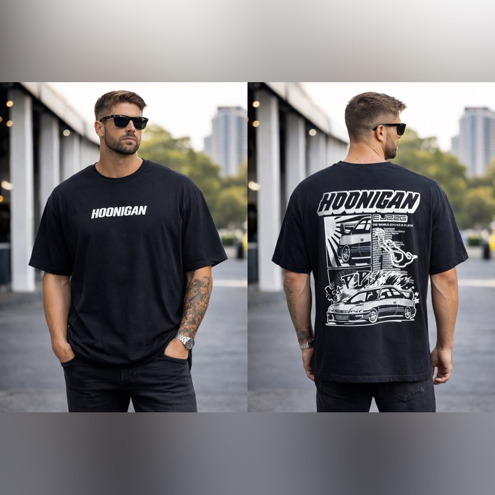 Black hoonigan  Men's T-Shirt